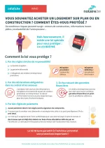 Infographie juridique détaillant les protections qu'offre la loi Breyne pour les entrepreneurs constructeurs. Infographie juridique détaillant les protections qu'offre la loi Breyne pour les entrepreneurs constructeurs.