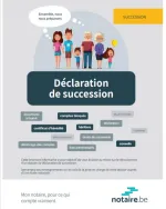 Brochure déclaration de succession