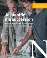 Couverture de la brochure notaire.be sur la planification successorale. Couverture de la brochure notaire.be sur la planification successorale.