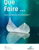 Que faire lors du décès d'un proche?